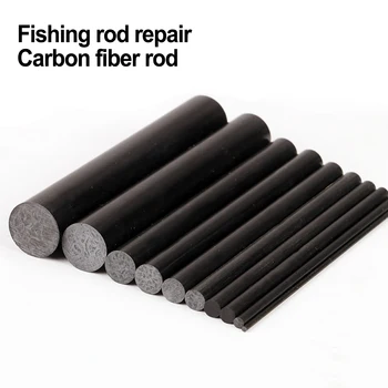 1set риба риболов прът ремонт комплект въглеродни влакна пръчки висока якост 1 мм ~ 9,5 мм * 10 см за ремонт счупен риболовен прът замяна
