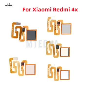 оригинален за Xiaomi Redmi 4x Home бутон обратно докосване ID пръст скенер сензор за пръстови отпечатъци Flex кабел