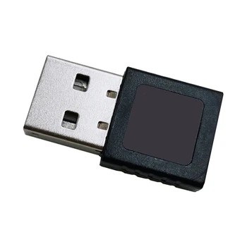 Мини USB четец на пръстови отпечатъци модул устройство USB пръстов отпечатък разпознаване вход четец за Windows 10 11 Hello Biometrics ключ за сигурност