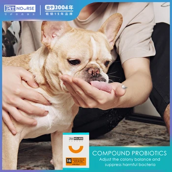 Домашни кучета и котки използват стомашно-чревни пробиотици за допълване на храненето и регулиране на стомашно-чревната диария