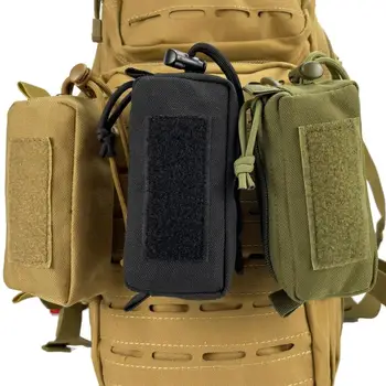 1000D армия фен тактически малки висящи чанта многофункционални открит спортна чанта малка талия пакет водоустойчив ключ чанта