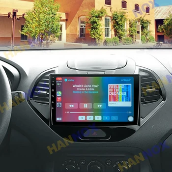 HANNOX 8 ядро 8GB RAM + 128GB ROM Android система кола радио за Ford Figo мултимедиен плейър навигация безжичен Carplay GPS FM