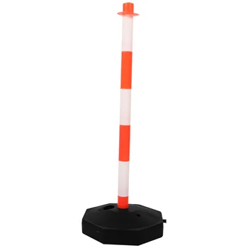 Подвижна колона против сблъсък Изолационна купчина за безопасност на движението или предупредителна пластмасова пътна бариера
