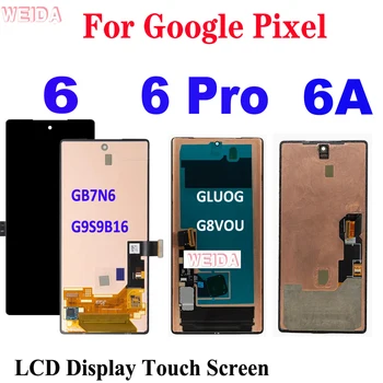 OLED LCD за Google Pixel 6 Pro GLUOG G8VOU LCD дисплей сензорен екран събрание за Google Pixel 6A Google Pixel 6 GLUOG LCD инструменти