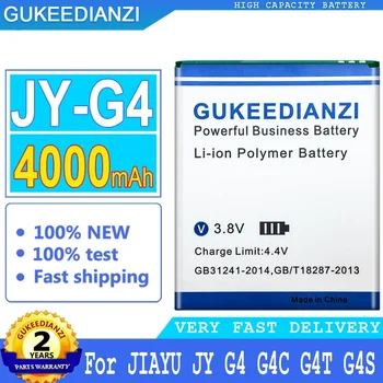Акумулаторна JY-G4 4000mAh батерия за подмяна на мобилен телефон за JIAYU JY G4 G4C G4T G4S JY G4 Smartphon батерии 