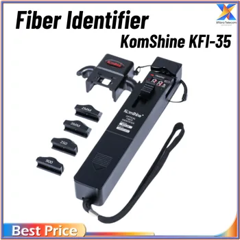 Live Fiber Identifier KomShine KFI-35 идентификатор на оптични влакна с ONE KEY операция, равна на NOYES OFI400C