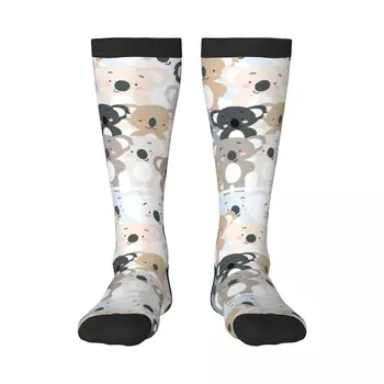 Унисекс чорапи реколта сладък коала мечка пастел илюстрация случайни чорапи Harajuku бизнес дълги чорапи