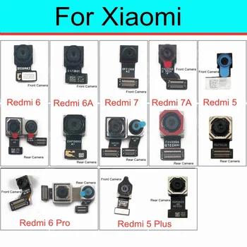 За Xiaomi Redmi 5 Plus 6 Pro 7 6A 7A 7A Предна и задна камера Модул Flex кабел резервни части