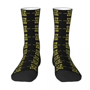 Gym King Socks Harajuku Висококачествени чорапи Всички сезонни дълги чорапи Аксесоари за унисекс подаръци