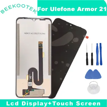 Нова оригинална броня Ulefone 21 LCD дисплей + сензорен екран дигитайзер дисплей за Ulefone Armor 21 смарт телефон