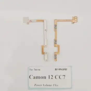За Tecno Camon 12 CC7 CC7S Включване на захранването Изключване на звука Нагоре надолу Лента Бутон за захранване Flex кабел