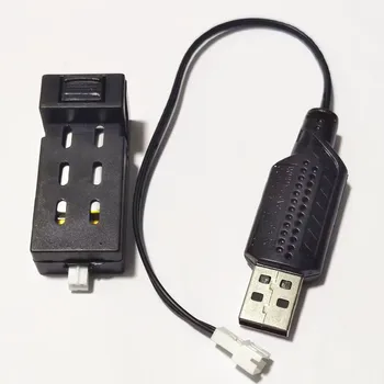 2PCS S128 Drone литиева батерия USB кабел за зареждане Аксесоари Резервни части