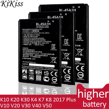 BL-45A1H Батерия за LG K10 K20 K30 K4 K7 K8 2017 Plus / V10 V20 V30 V40 V50 ThinQ LTE K425 K428 MS428 K430DSF K430 F670 Q10 K420N
