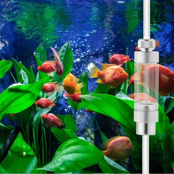  двойна глава аквариум CO2 балон брояч алуминиева сплав невъзвратен CO2 регулатор въглероден диоксид измерване устройство
