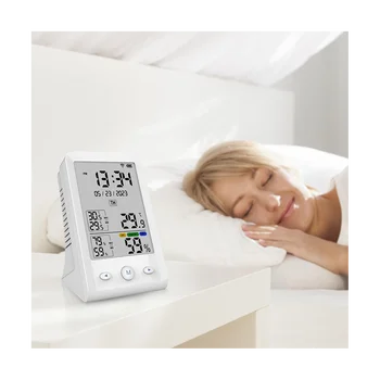 Tuya WIFI Сензор за температура на влажността Хигрометър Термометър Умен дом за бебешка спалня