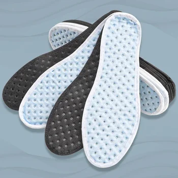 Бягане Спортни стелки за обувки Бамбук въглен Антибактериален дезодорант Крака Шокопоглъщащи вложки за обувки Подложки