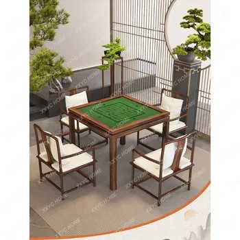 Маса за хранене Mahjong маса Интегрирана домакинска автоматична маса за шах и карти Square