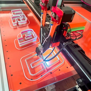  Висококачествен автоматичен изравняващ 3D буквен принтер за рекламни знаци 3d лого принтер за LED буквени знаци