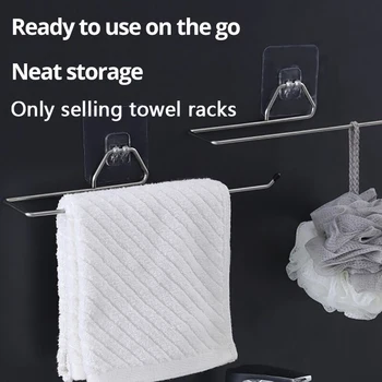 Roll Tissue Holder Лесен за инсталиране Силно препоръчителен модерен Space Спестяване кърпа Rack Начало Консумативи Баня рафт Durable