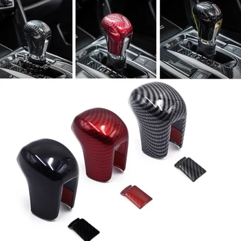Car Center Console Gear Shift Head Knob Trim Cover Shell Cap За Honda Civic 10-то поколение седан хечбек LX EX EX-L 2016-2021