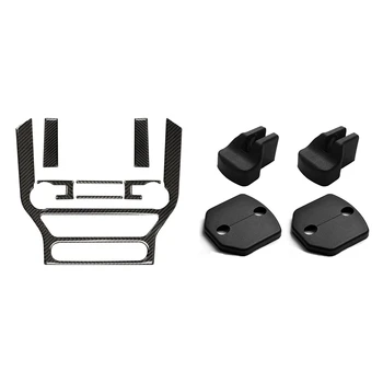 Door Lock Arm Protection Cover Stopper Buckle Cap For Ford Mustang 2015-2020 & Стикери Стикери Централен контролен панел