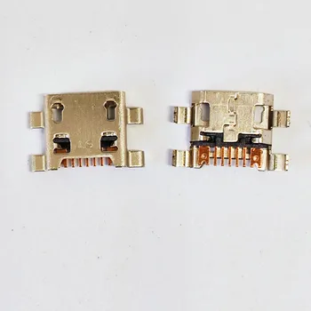 100pcs / партида Micro USB конектор порт за зареждане док за LG G4 V10 K10 K420 K428 MOTO E4Plus E4 Plus XT1773 гнездо