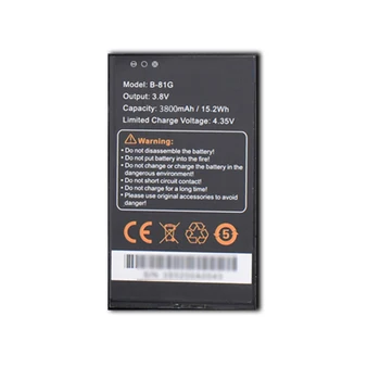 Оригинална полимерна литиево-йонна батерия 3800mAh / 15.2Wh 3.8V за Inrico S200 Мобилен телефон Handhled приемо-предавател