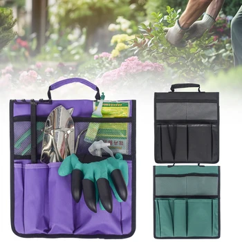 Portable Garden Kneeler Tool Bag Garden Tool Storage Bag Tool for Knee Stool Gardening Tools Cart Flatbed Storage Bag Toolkit