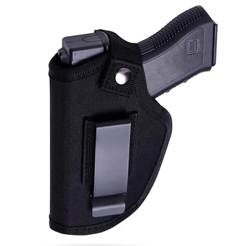 Тактически пистолет кобур скрит носене кобури колан метален клип IWB OWB кобур Airsoft пистолет чанта за всички размери пистолети пистолет чанта
