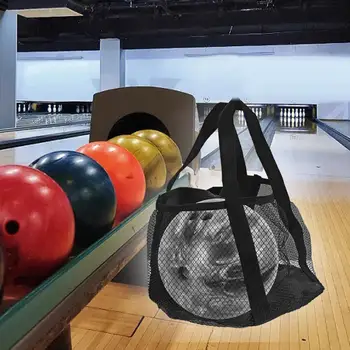 Единична чанта за боулинг топка компактна оксфордска кърпа за носене на чанта за боулинг топка