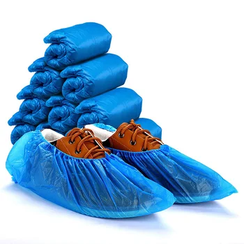 Антихлъзгащи се калъфи за обувки за еднократна употреба Водоустойчиви гащеризони Прахоустойчив калъф за многократна употреба Dispense за дома, дъждовна, фабрична защита