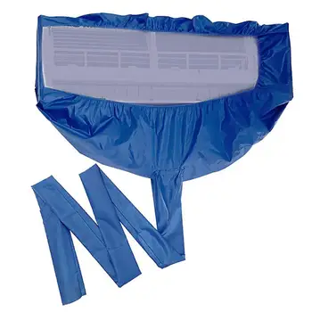 Климатик капак измиване син стенен климатик почистване защитна прах капак чанта водоустойчив протектор
