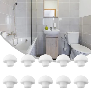 Горен капак възглавница възглавница буфери Аксесоари за тоалетни капаци Стоп броня защита ABS TPE баня камера гърне тоалетни части